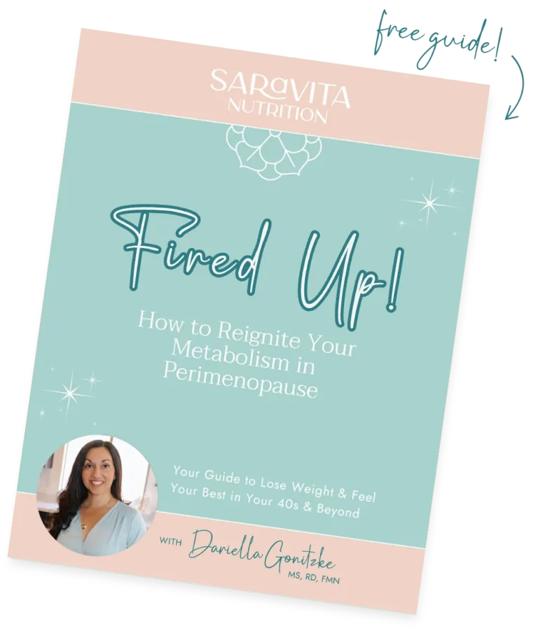 Fired Up: How to Reignite Your Metabolism in Perimenopause by Dariella Gonitzke